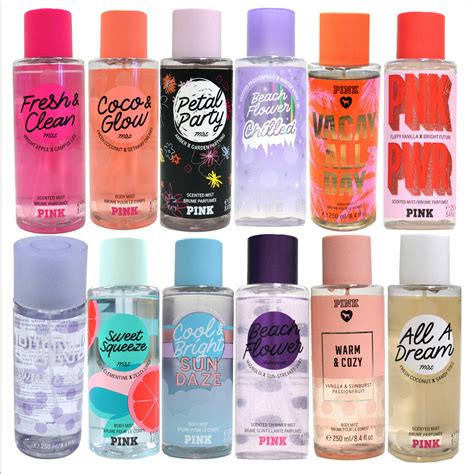 discontinued victoria secret body mist.